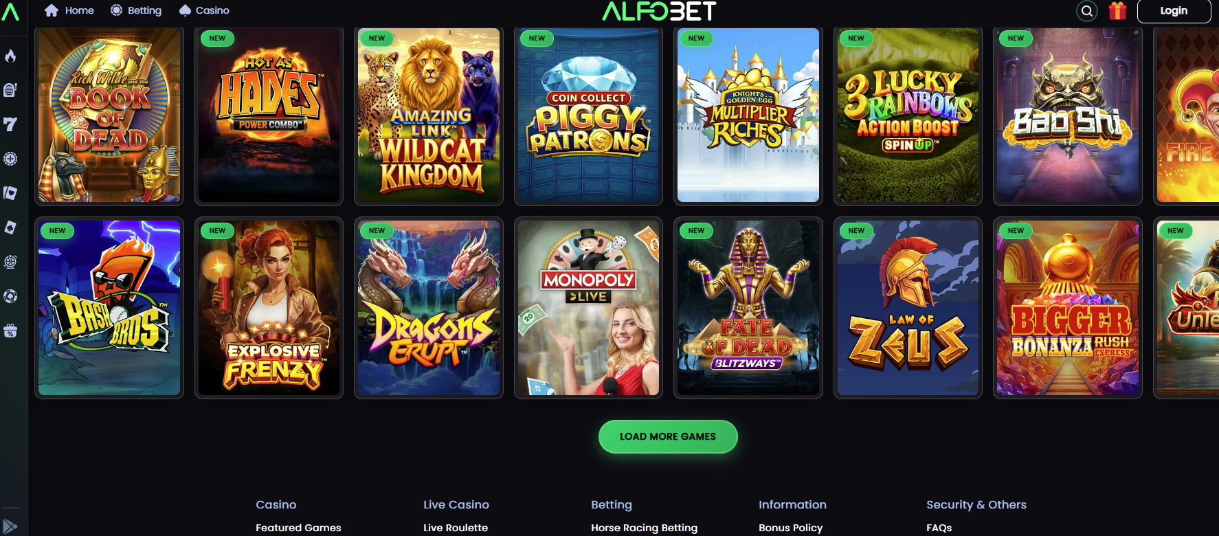 Alfobet screenshot